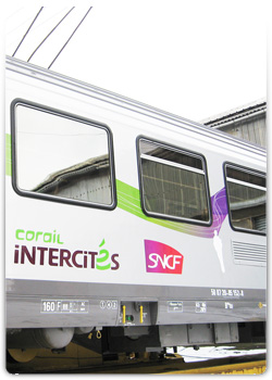 Voiture Corail intercités rénovée