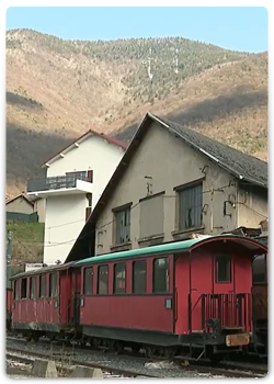 Voiture du train de La Mure avant rénovation