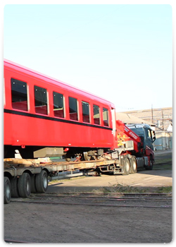 Voiture du train de La Mure