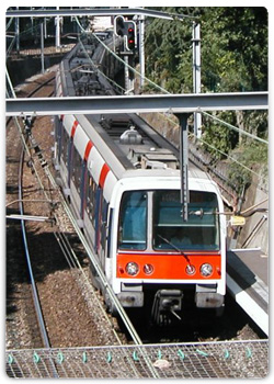 RER B - train MI79 avant sa rénovation