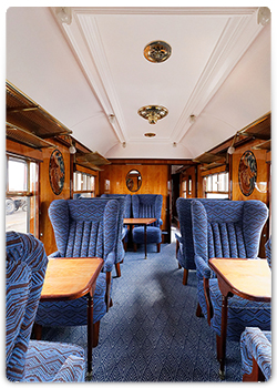 Voiture British Pullman Phoenix rénovée