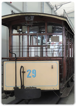 Baladeuse du Musée du Tramway à Bruxelles