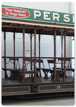 Baladeuse du Musée du Tramway à Bruxelles